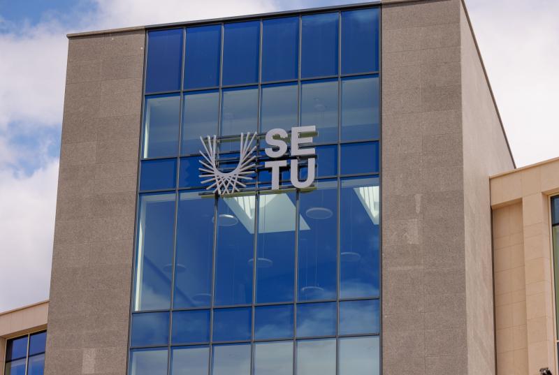 Students from SETU in Carlow walkout of college in protest against the Irish Government