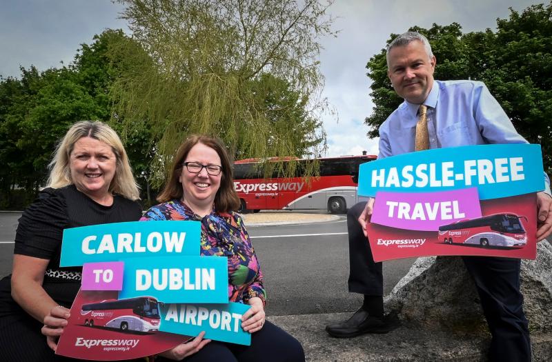 Carlow to Dublin Airport bus route enhancement announced by Bus Éireann