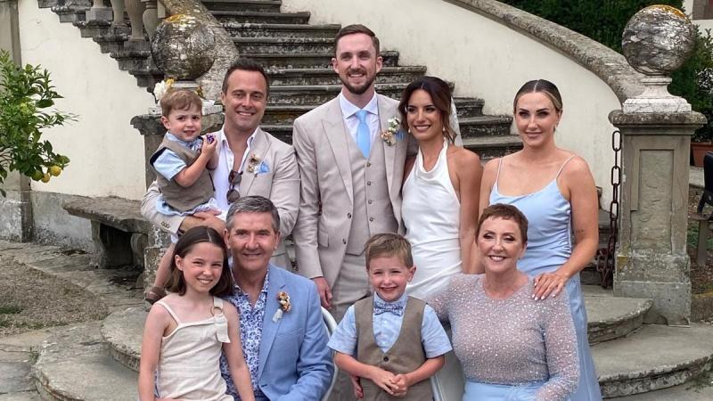 Daniel and Majella O'Donnell welcome newest addition to the family at Italian wedding 