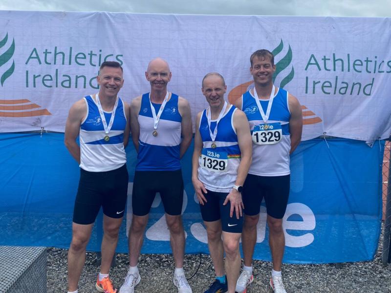 St Laurence O'Toole's Men's Relay Team win All Ireland Gold medal at National Championship