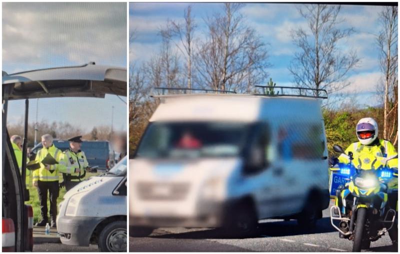'In the name of Jesus Christ' - Gardaí stunned by what man was doing in back of van