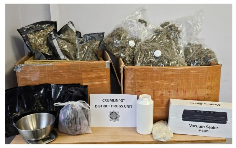 Gardaí seize over €278,000 worth of drugs following search of residence in Dublin