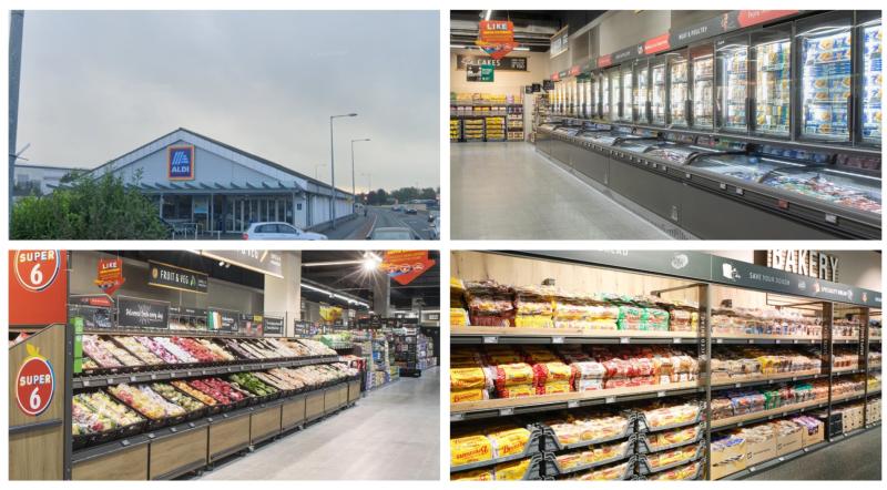 Aldi reopens after extensive new revamp of the large grocery retailer in Carlow Town 