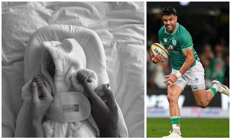Ireland rugby star Conor Murray and wife welcome first child and share cute name