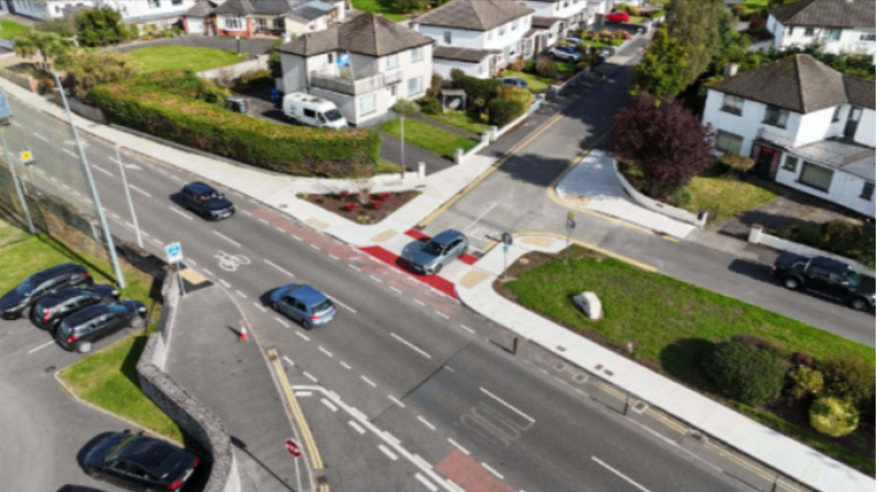 Carlow Council announce the completion of junction tightening scheme on the Green Road