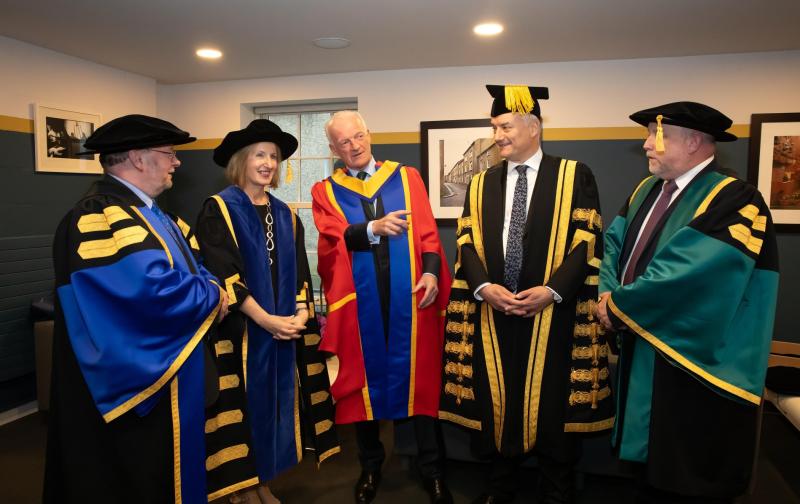 Champion horse trainer, Willie Mullins awarded honorary doctorate at SETU