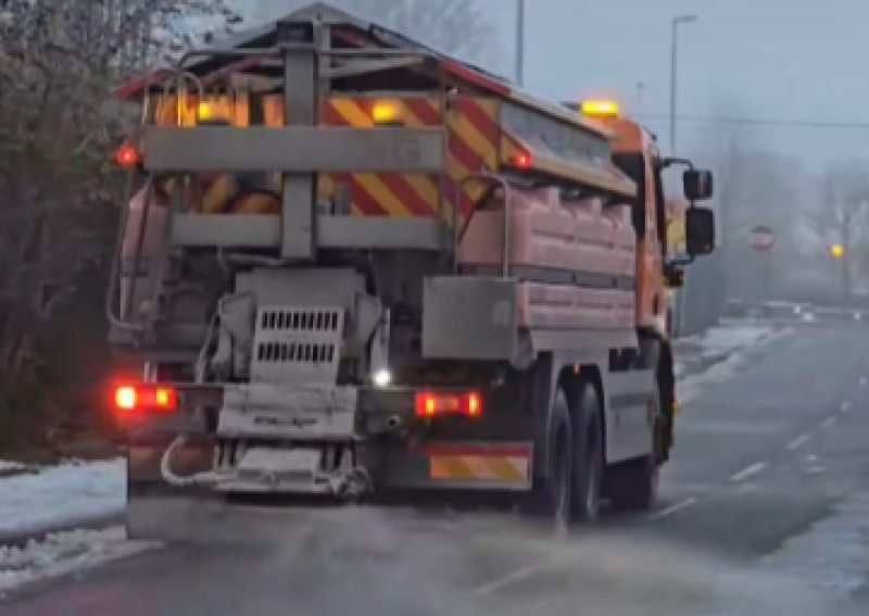 Carlow Council have used almost 200 tonnes of salt grit to try clear roads across the County