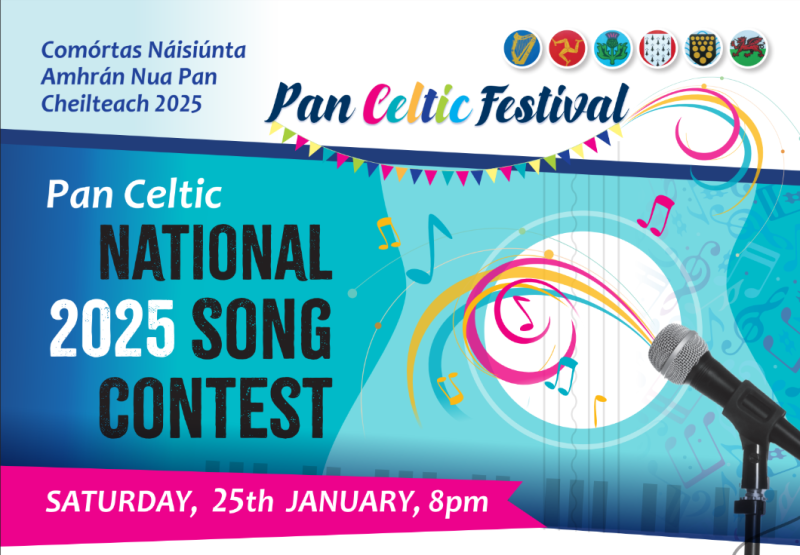 Final 15 named as judges step in for Pan Celtic national song contest 2025 in Carlow