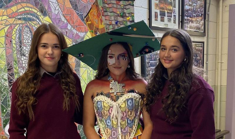 Presentation De La Salle College, Bagenalstown group make Junk Kouture regional finals