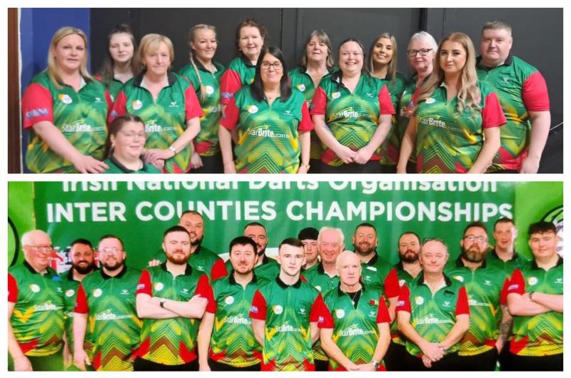 Local Carlow men's and ladie's darts team reach latter stages of Inter-County Championships