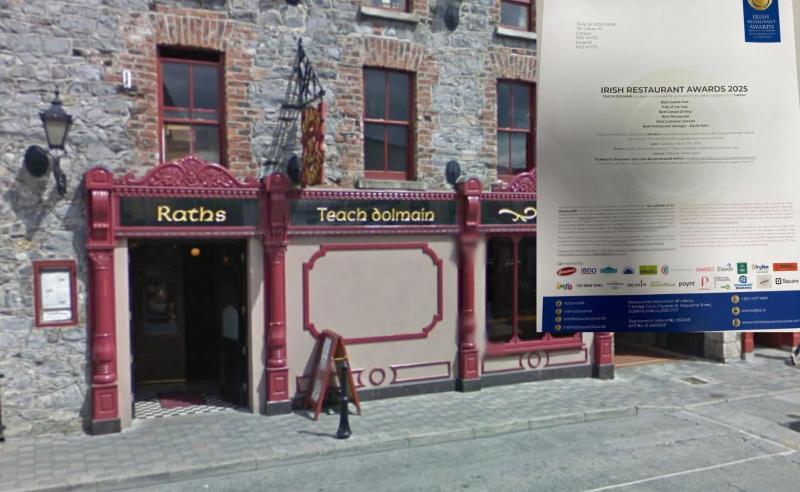 Hugely popular Carlow Pub/Restaurant has been nominated for Irish Restaurants Awards 