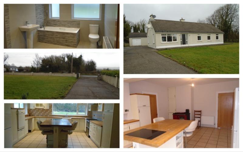 Bright spacious bungalow for sale in Castlecomer from Joe Coogan Auctioneers