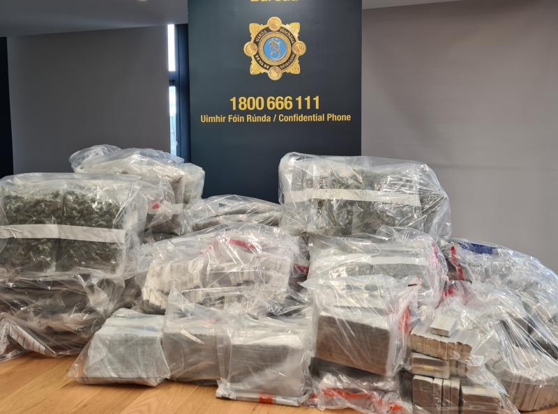 Gardaí seize almost €2 million worth of Cocaine and Cannabis in search operation