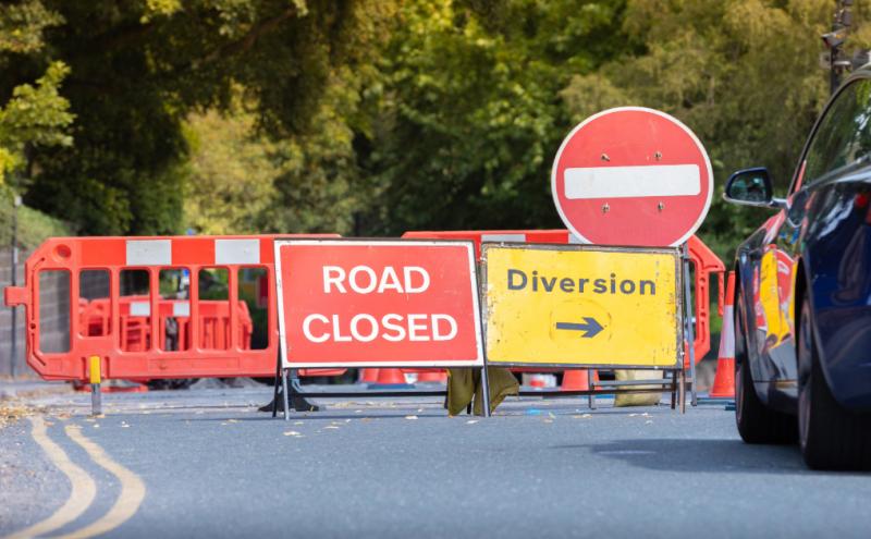 ALERT:  Multiple County Carlow road works to take place with full road closure in place