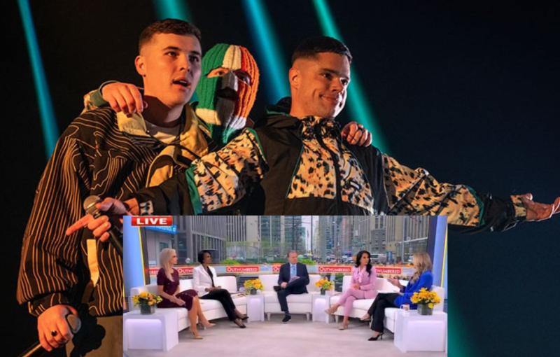 Kneecap subject to bizarre fox news segment following 'Free Palestine' messaging at Coachella 