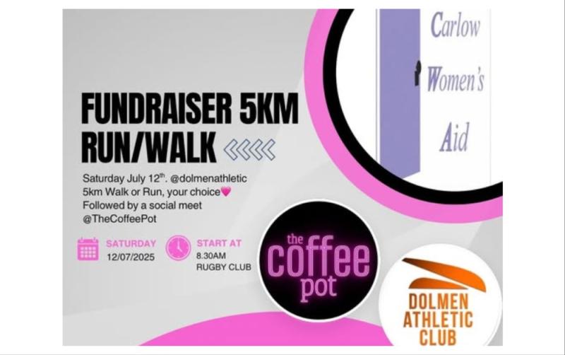 Thousands already raised ahead of 5km run in aid of Carlow Women's Aid this weekend