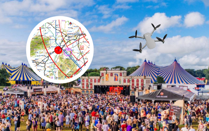LIVE: No fly zone declared over Electric Picnic as thousands descend on site early
