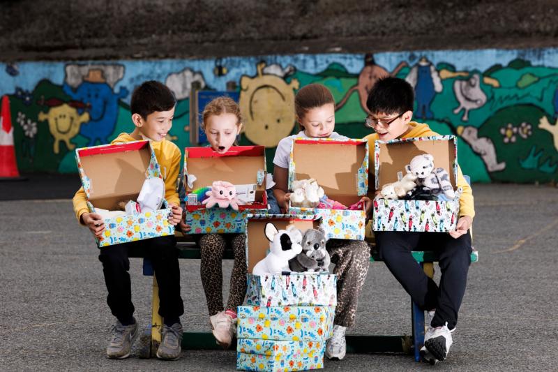 Dad urges Carlow to do Christmas shoe box appeal that once helped him as a child