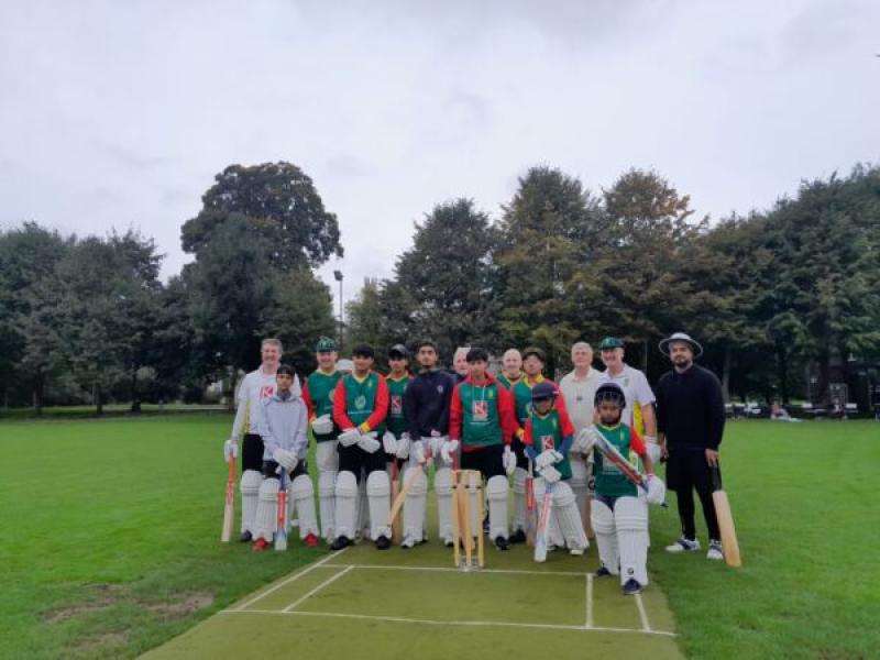 Big donation made to Carlow Cricket Club to help their work with refugees in Carlow