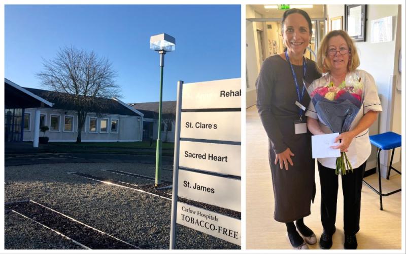 Carlow nurse hailed by students for outstanding dedication to training at Carlow hospital