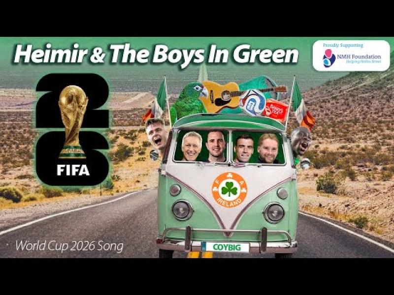 Carlow dad launches new World Cup anthem to raise funds for hospital that helped his baby