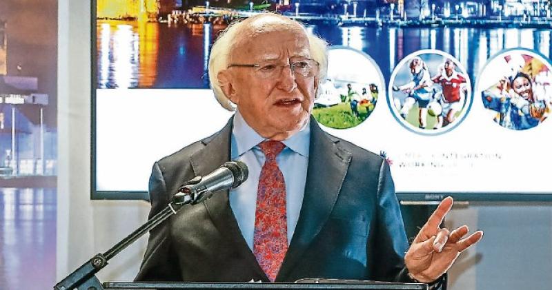 President Higgins praises survivors and backs review into alleged army sex abuse