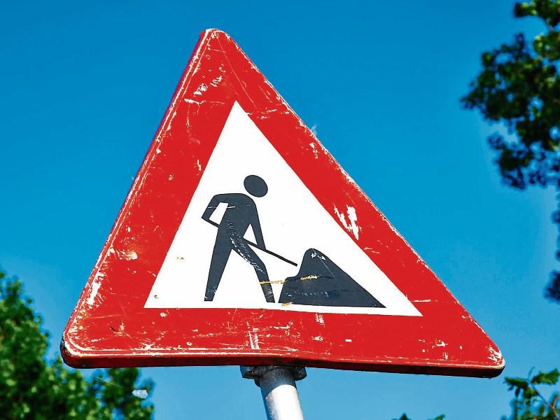 Footpath repairs will affect pedestrians in Carlow Town for almost a month