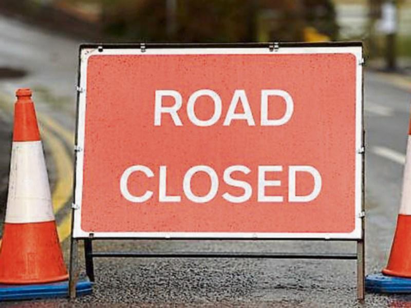 Alert: Road closure in Carlow Town due to footpath repairs being carried out