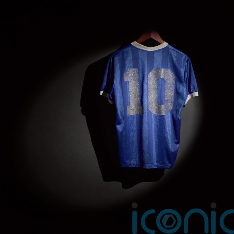 Diego Maradona’s Hand of God jersey expected to fetch £4m at auction