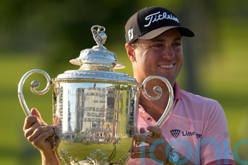 Justin Thomas claims US PGA Championship after playoff victory