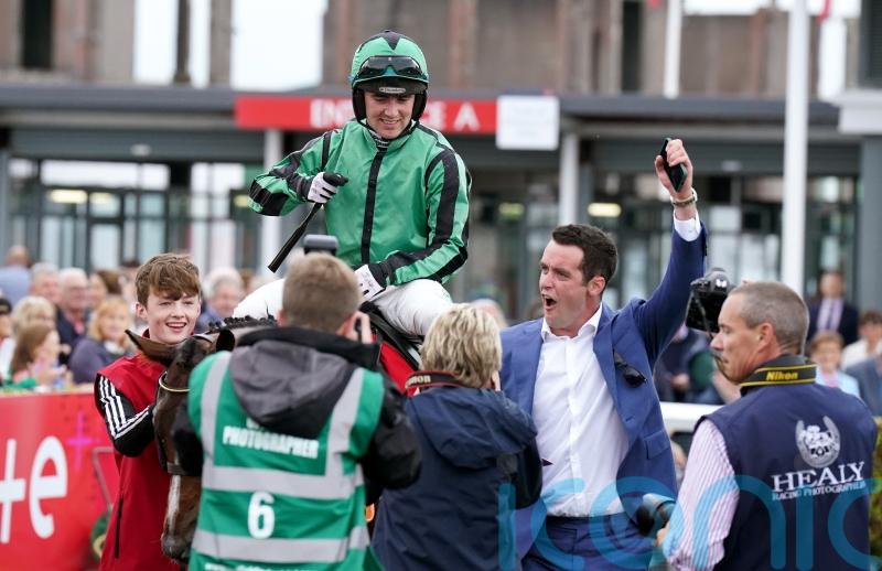 'Our star' - Carlow trainer John ‘Shark’ Hanlon hails 'great horse' Hewick after Galway Plate win