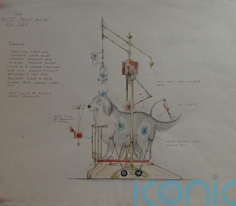 Artwork of Chitty Chitty Bang Bang invention sells at auction