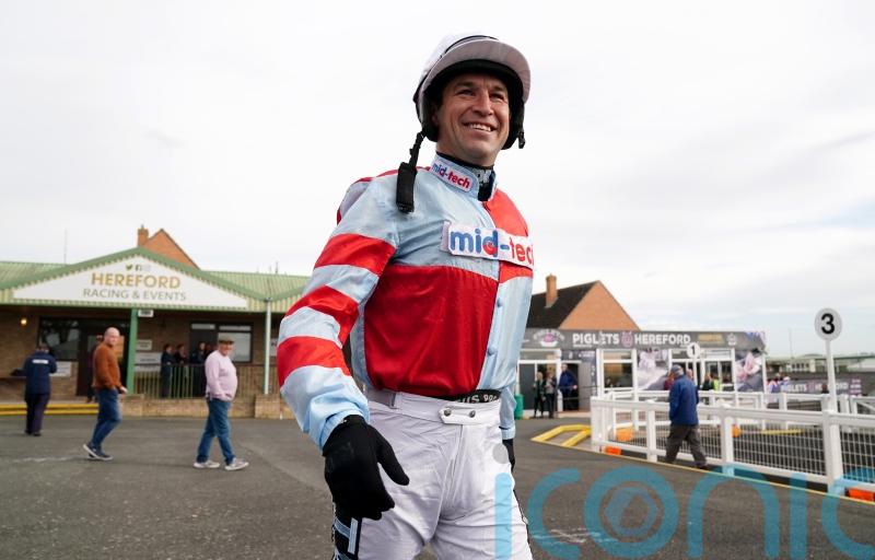 Irish jockey Robbie Dunne makes victorious return at Hereford