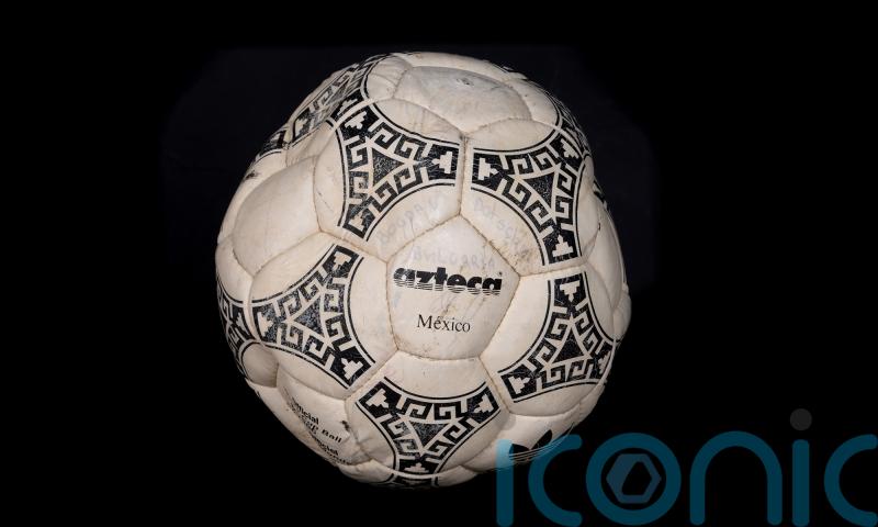 Diego Maradona’s ‘Hand of God’ football to go under the hammer - expected to fetch huge figure