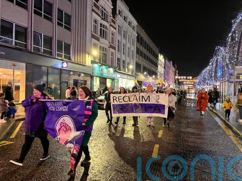 Northern Ireland's criminal justice system is 'failing victims', abuse victim tells march