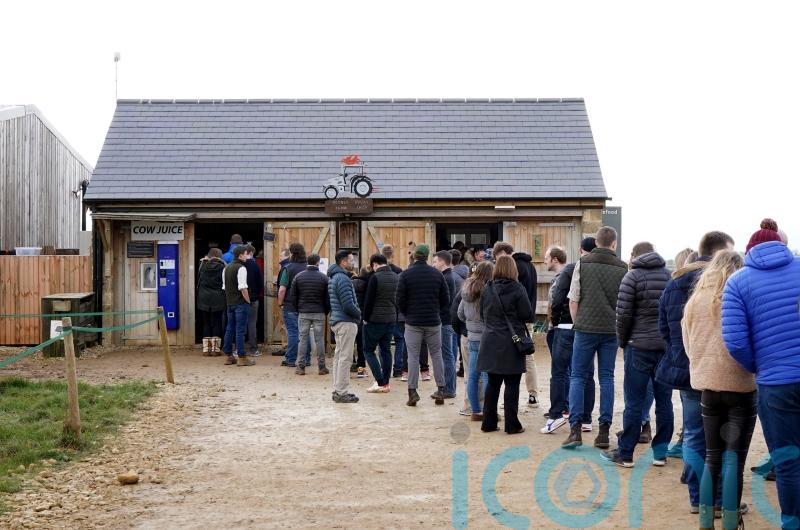 Crowds flock to Jeremy Clarkson’s Diddly Squat farm shop on reopening 