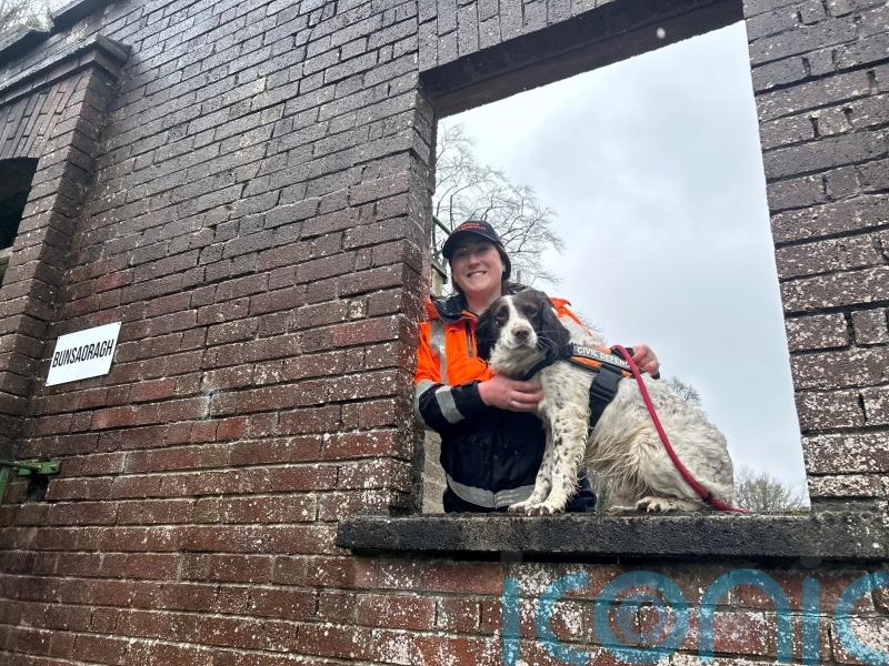 First female Civil Defence dog handler says canine partner ‘works for my love’