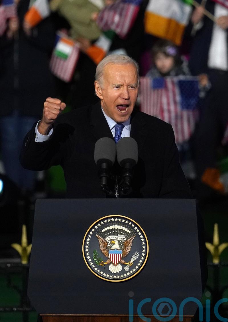 ‘Mayo for Sam’: Biden wins crowd over by wishing home team success