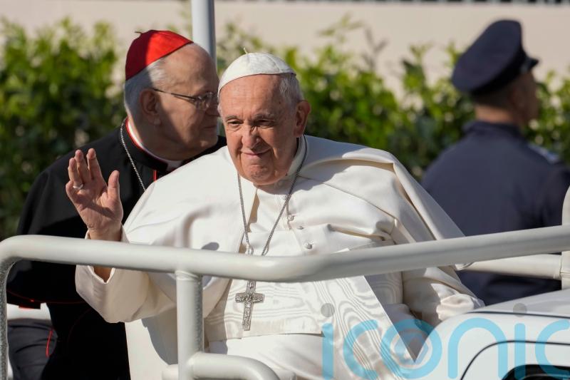 Tens of thousands attend Mass with Pope
