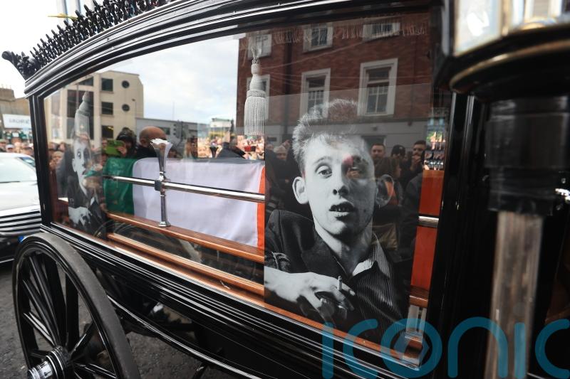 Mourners line streets of Dublin to say goodbye to Shane MacGowan