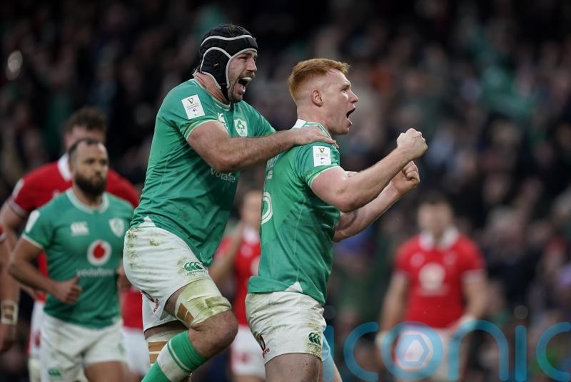 Ireland on track for another Six Nations Grand Slam title after dominant win against Wales