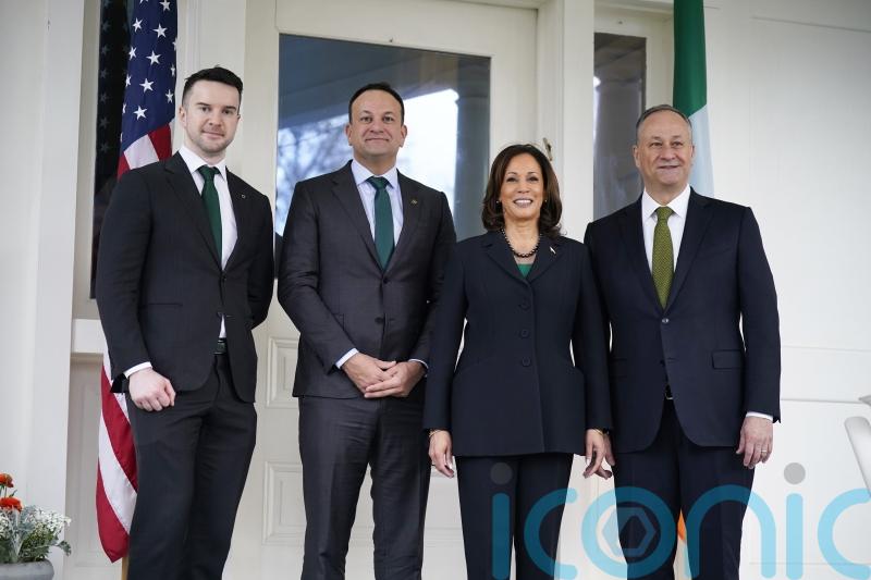 ‘You’re our new couple friends’, Kamala Harris tells Leo Varadkar and partner