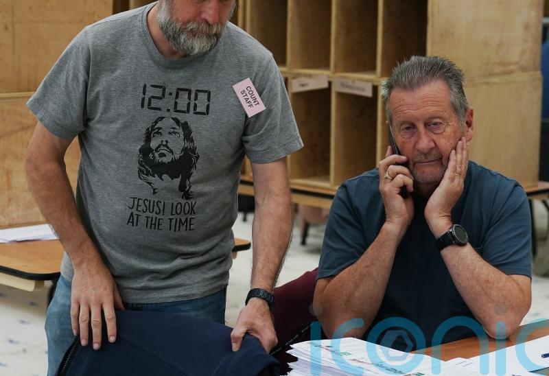 ‘Some craic’: Novelty T-shirts brighten up long days at Cork count centre