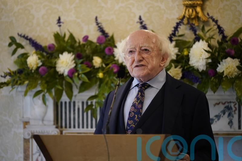Irish president pays tribute to Kneecap member’s late father