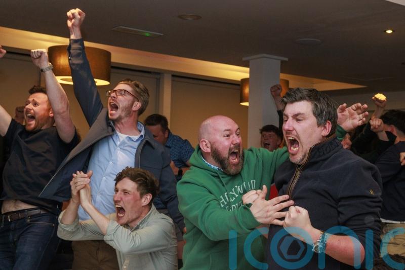 Joyous scenes at McIlroy’s hometown club after members endure night of drama