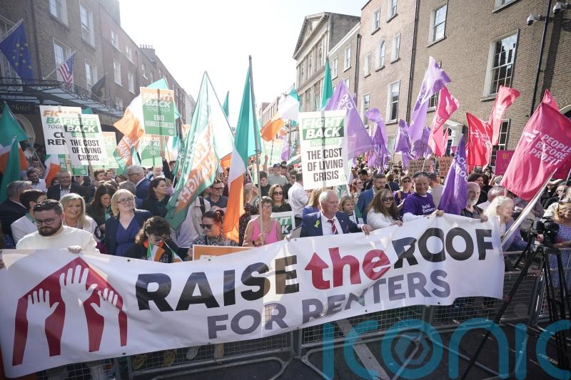 Homes turned into ‘financial assets’, hundreds of housing protesters told