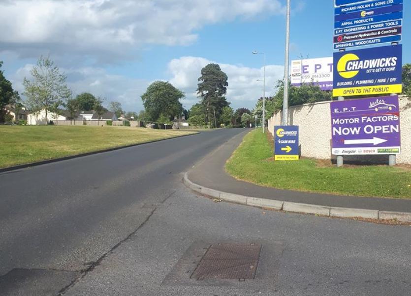 Oneway system on busy Carlow road this week over major roadworks for